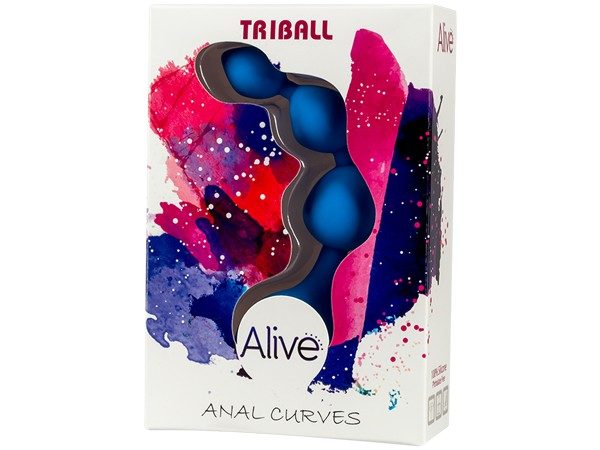 TRIBALL BLUE ANAL CURVES ALIVE