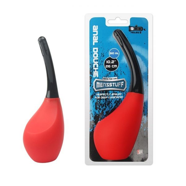MENZSTUFF 310ML ANAL DOUCHE RED/BLACK