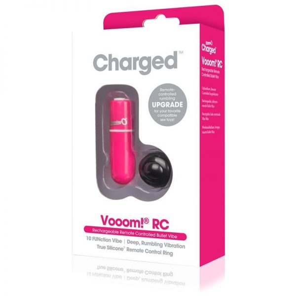 SCREAMING-O CHARGED VOOOM RECHARGEABLE BULLET VIBE PINK