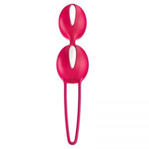 FUN FACTORY SMARTBALLS DUO INDIA RED & WHITE