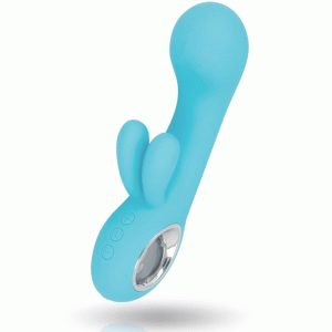Vibrador Estimulador clitoriano Recarregável Georgia azul