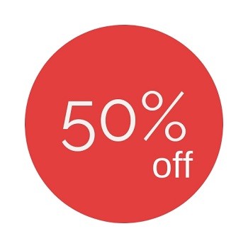 PROMOÇÕES 50%