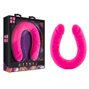 RUSÉ DILDO DUPLO SLIM ROSA