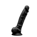 Dildo Realístico 9" Silexd Modelo 1 Preto