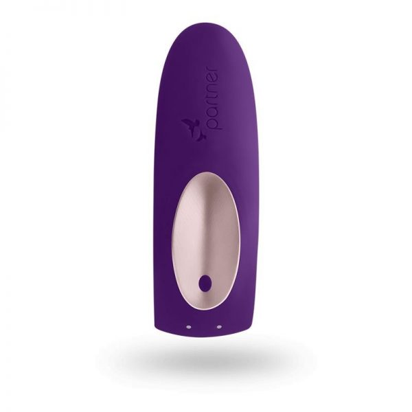 VIBRADOR PARA CASAIS SATISFYER PARTNER PLUS COM CONTROLE REMOTO