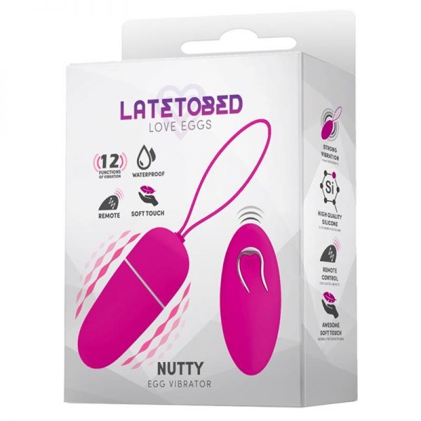 OVO VIBRATÓRIO LATE TO BED NUTTY VIOLETA
