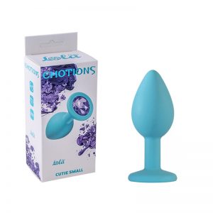 PLUG ANAL LOLA TOYS PEQUENO TURQUESA E ROXO