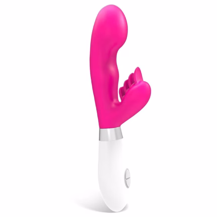 Vibrador com Estimulador Sliper Rosa