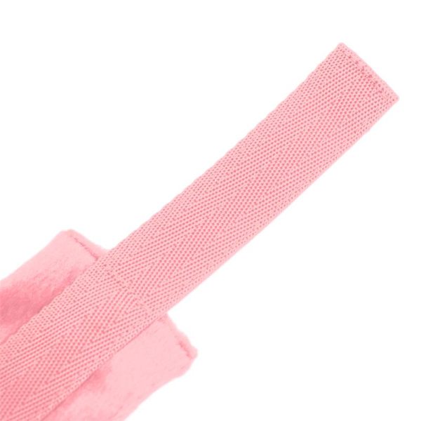 Algemas Pulso Velcro rosa fecho