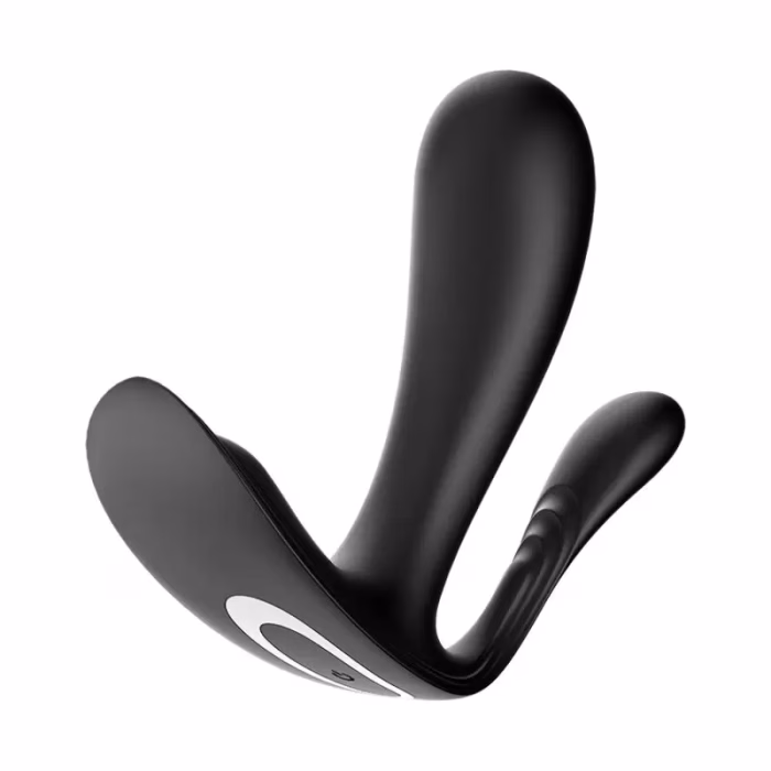 ESTIMULADOR-PROSTATA-TOP-SECRET-BLACK_1.jpg Vibrador Triplo Top Secret+ Preto Satisfyer