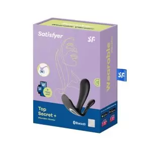 Vibrador Triplo Top Secret+ Preto Satisfyer
