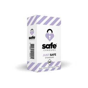 Caixa de 10 unidades de Preservativos Standard Safe