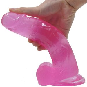 Flexibilidade Dildo Studs 8 Rosa