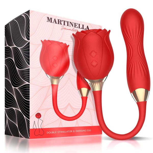 Vibrador com Sucção Martinella