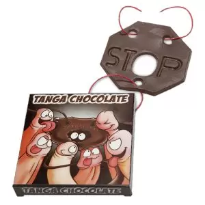 Tanga Comestível STOP Chocolate