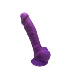 Dildo Realístico Roxo 7" Silexd