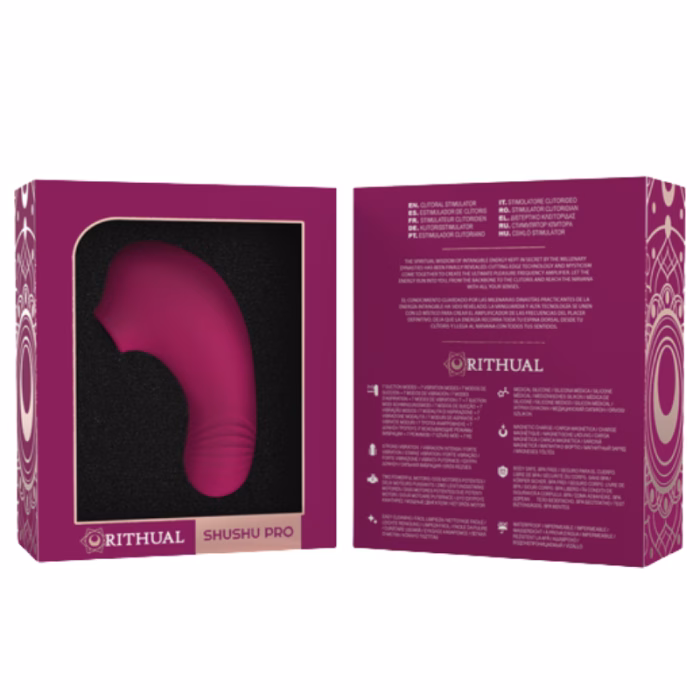 Vibrador Estimulador Shushu Pro Bordeaux