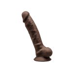 Dildo Realístico 7 Castanho Silexd
