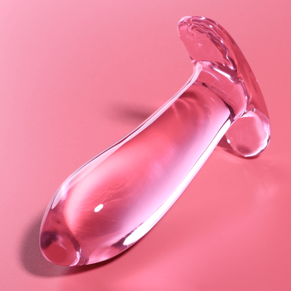Plug de Cristal Nº5 rosa fundo