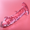 Dildo de Cristal Nº19 rosa fundo