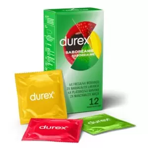 Preservativos Durex Saboréame 12un pacotes