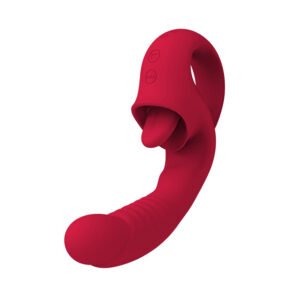 Vibrador Estimulador com Língua Serena