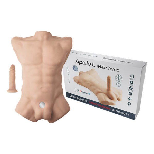 Torso Masculino Realista Apolo Box&Dildo