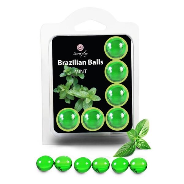 Bolinhas Explosivas Menta Secret 6 unidades