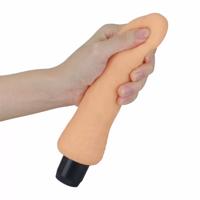 Detalhes Vibrador Realístico Cyberskin 8"