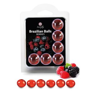 Bolinhas Explosivas Frutos do Bosque Secret 6 unidades