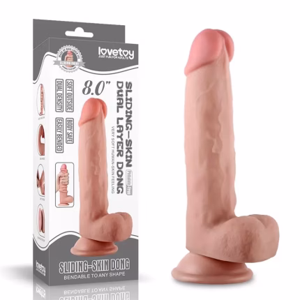 Caixa Dildo Realístico Sliding 8