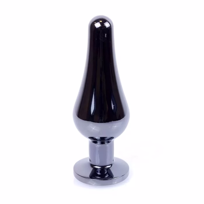 Plug cinza escuro alongado