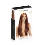Peruca Ruiva Comprida Rihanna Caixa