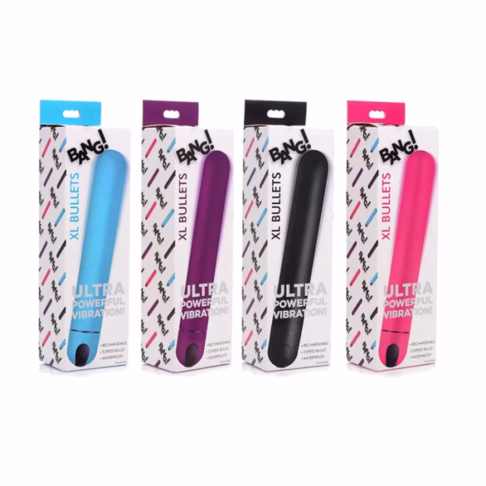 created by photogrid Vibrador Clássico Recarregável XL Bang Preto - Image 3