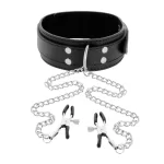 Coleira com Pinças Preta