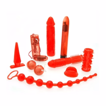 Kit de Vibradores Red Rose