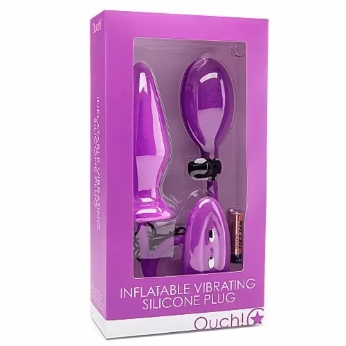 p_1_4_5_4_4_14544-PLUG-ANAL-INSUFLAVEL-VIBRATORIO-OUCH-ROXO PLUG ANAL INSUFLÁVEL VIBRATÓRIO OUCH! ROXO