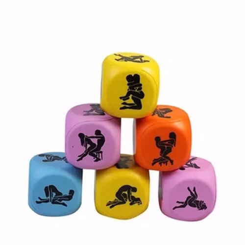 Dado Anti-Stress com Posições