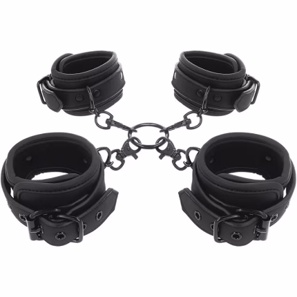 FETISH SUBMISSIVE KIT HOG-TIE E ALGEMAS