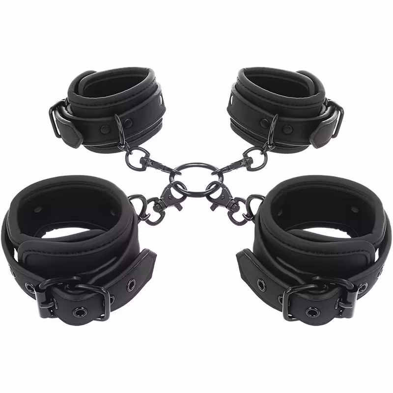 FETISH SUBMISSIVE KIT HOG-TIE E ALGEMAS