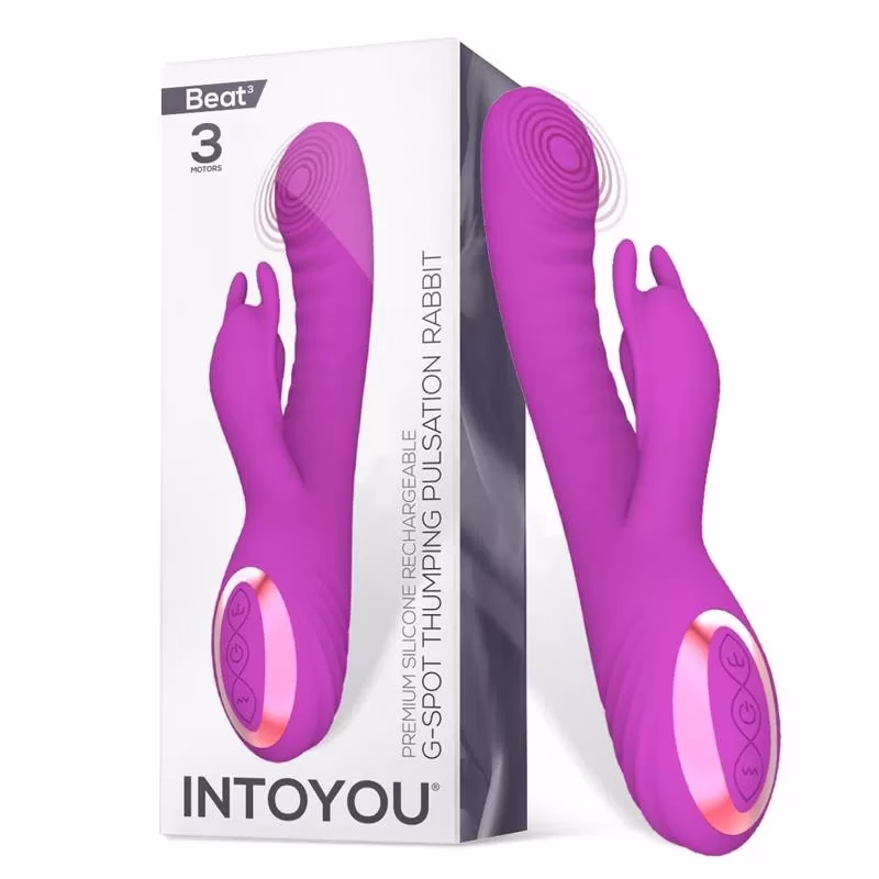 VIBRADOR INTO YOU BEAT 3 ROSA