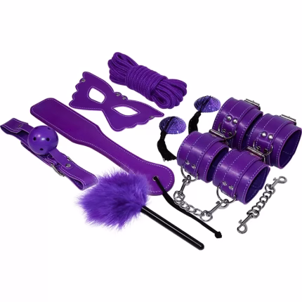 KIT BDSM EXPERIENCE ROXO