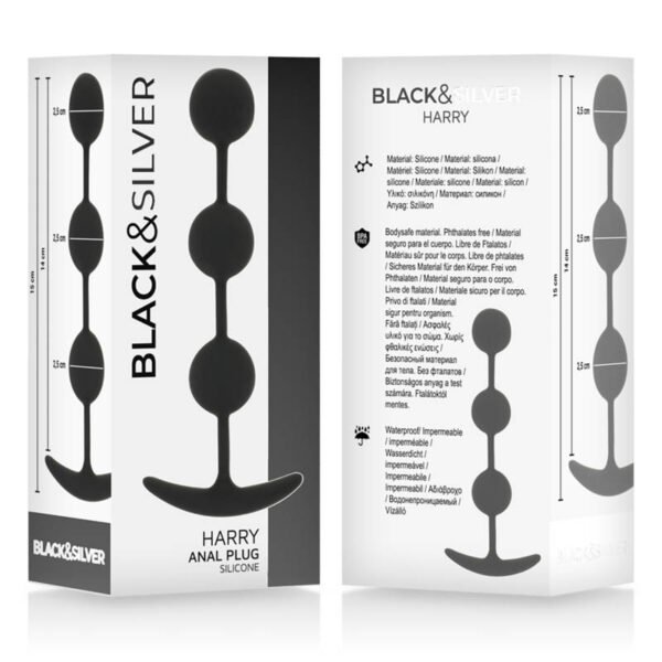Bolas Anais Black&Silver Harry - Box
