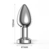 Plug Metálico Vibratório Dimpor L - Medidas