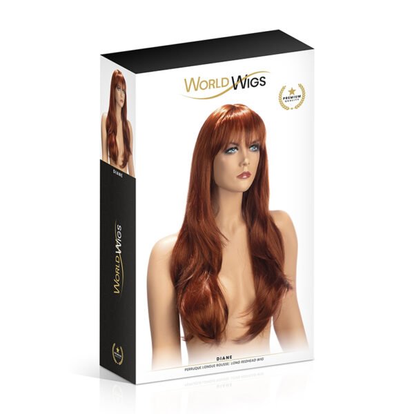 Peruca Ruiva Diane - Box