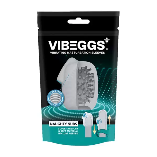 Ovo Masturbador Naughty Nubs VIBEEGS - Embalagem