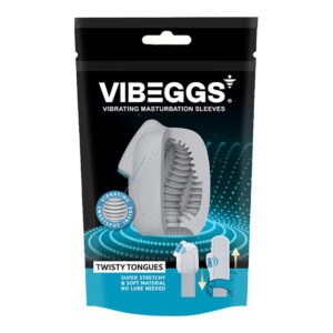 Ovo Masturbador Twisty Tongues Vibeggs - Embalagem