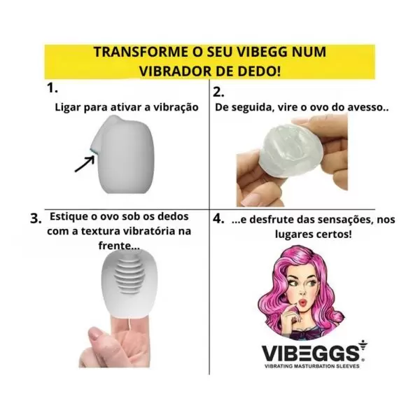 Ovo Masturbador Vibeggs - Demonstração PT