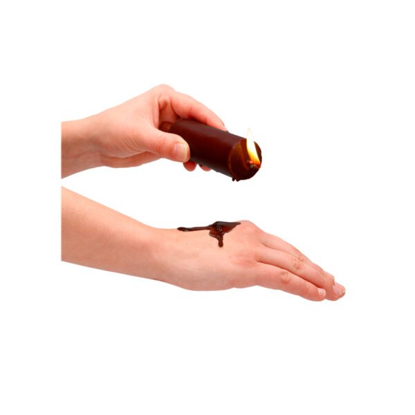 Vela BDSM Aromática Ouch! Chocolate - Demonstração