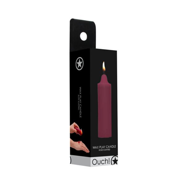 Vela BDSM Aromática Ouch! Rosas - Box